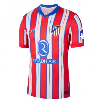 Moški Nogometni dresi Atletico Madrid Domači 2024-25 Kratek Rokav Moški Nogometni dresi Atletico Madrid Domači 2024-25 Kratek Rokav